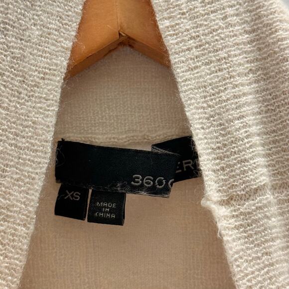 360CASHMERE Jordan Turtleneck Sweater 100% Cashmere in Lunar Minimalist Modest - Picture 5 of 7